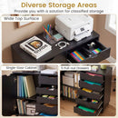 5-Drawer Mobile Storage Cabinet with Adjustable Shelf by LJGDeals