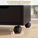 5-Drawer Mobile Storage Cabinet with Adjustable Shelf by LJGDeals