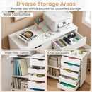 5-Drawer Mobile Storage Cabinet with Adjustable Shelf by LJGDeals