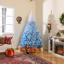 2025 New Artificial Christmas Tree with 456 Branch Tips and Folding Metal Stand by LJGDeals