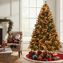 5/6/7/8 FT Artificial Christmas Tree with LED Lights and Remote APP Control by LJGDeals