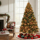 5/6/7/8 FT Artificial Christmas Tree with LED Lights and Remote APP Control by LJGDeals