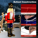 5 FT Christmas Nutcracker Outdoor Christmas Decoration with Glitter Sword by LJGDeals