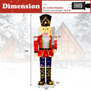 5 FT Christmas Nutcracker Outdoor Christmas Decoration with Glitter Sword by LJGDeals