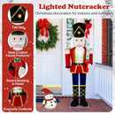 5 FT Christmas Nutcracker Outdoor Christmas Decoration with Glitter Sword by LJGDeals