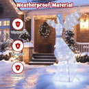 5 Feet Christmas Angel with 100 LED Lights and Ground Stakes by LJGDeals