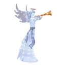 5 Feet Christmas Angel with 100 LED Lights and Ground Stakes by LJGDeals