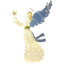 5 Feet Lighted Angel Christmas Decoration with Wings and Warm LED Lights by LJGDeals
