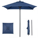 5 Foot Square Patio Market Umbrella with 4 Ribs by LJGDeals