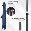 5 Foot Square Patio Market Umbrella with 4 Ribs by LJGDeals