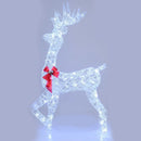 5 Feet Pre-Lit Christmas Reindeer with 100 LED Lights by LJGDeals