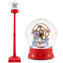 5 Ft Musical Christmas Street Lamp Snow Globe Lantern on Stand-Red by DirectDeals