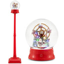 5 Ft Musical Christmas Street Lamp Snow Globe Lantern on Stand-Red by LJGDeals