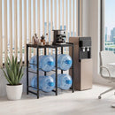 5 Gallon Water Jug Holder for 4 Bottles with Storage Shelf by LJGDeals