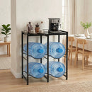 5 Gallon Water Jug Holder for 4 Bottles with Storage Shelf by LJGDeals