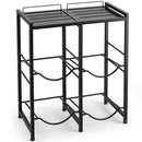 5 Gallon Water Jug Holder for 4 Bottles with Storage Shelf by LJGDeals