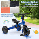 5-In-1 Toddler Bike Kids Balance Bike with Removable Pedals by LJGDeals