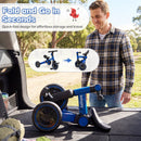 5-In-1 Toddler Bike Kids Balance Bike with Removable Pedals