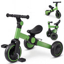 5-In-1 Toddler Bike Kids Balance Bike with Removable Pedals