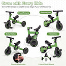 5-In-1 Toddler Bike Kids Balance Bike with Removable Pedals by LJGDeals