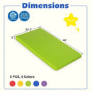 5 Pack 2 Inch Toddler Thick Rainbow Rest Nap Mats by LJGDeals