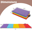 5-Panel Folding Gymnastics Mat for Kids and Adults