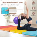 5-Panel Folding Gymnastics Mat for Kids and Adults by DirectDeals