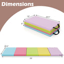 5-Panel Folding Gymnastics Mat for Kids and Adults by LJGDeals