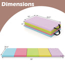 5-Panel Folding Gymnastics Mat for Kids and Adults