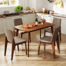 5-Piece Kitchen Table and Upholstered Chairs by DirectDeals