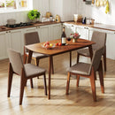 5-Piece Kitchen Table and Upholstered Chairs by LJGDeals