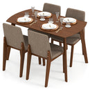 5-Piece Kitchen Table and Upholstered Chairs by DirectDeals