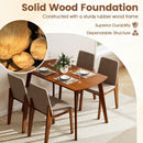 5-Piece Kitchen Table and Upholstered Chairs by LJGDeals