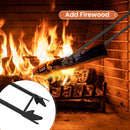 5 Pieces Fireplace Tool Set Fireplace Accessories with Poker by LJGDeals