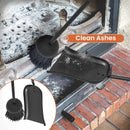 5 Pieces Fireplace Tool Set Fireplace Accessories with Poker by LJGDeals