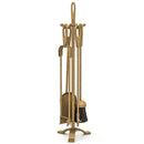 5 Pieces Fireplace Tool Set Fireplace Accessories with Poker by LJGDeals