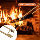 5 Pieces Fireplace Tool Set Fireplace Accessories with Poker