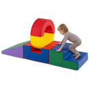 5 Pieces Kids Climbing Toys with PU Leather Cover-Multicolor by LJGDeals