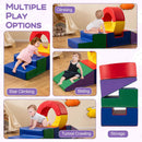 5 Pieces Kids Climbing Toys with PU Leather Cover-Multicolor by LJGDeals
