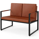 5 Pieces Living Room Set with 2 Accent Chairs and 2 Coffee Tables by LJGDeals