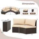 5 Pieces Patio Furniture Set by DirectDeals
