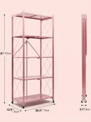 Heavy-Duty Shelving Unit | Metal 3/4/5-Tier Storage Rack by 2Dropme