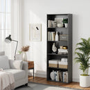 5-Shelf Storage Bookcase Modern Multi-Functional Display Cabinet by LJGDeals