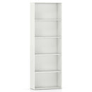 5-Shelf Storage Bookcase Modern Multi-Functional Display Cabinet Furniture-Black by DirectDeals