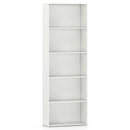 5-Shelf Storage Bookcase Modern Multi-Functional Display Cabinet by LJGDeals