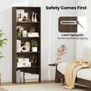5-Tier Bookshelf Open Display Storage Organizer by LJGDeals