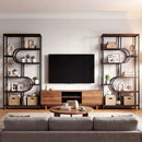 5-Tier Bookshelf Tall Etagere Bookcase with Open Storage Shelves and U Shape by DirectDeals