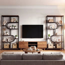 5-Tier Bookshelf Tall Etagere Bookcase with Open Storage Shelves and U Shape by LJGDeals