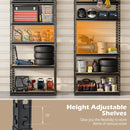 5-Tier Garage Shelving Unit 2200 LBS Heavy Duty Metal Storage Shelves by LJGDeals