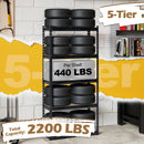 5-Tier Garage Shelving Unit 2200 LBS Heavy Duty Metal Storage Shelves by DirectDeals